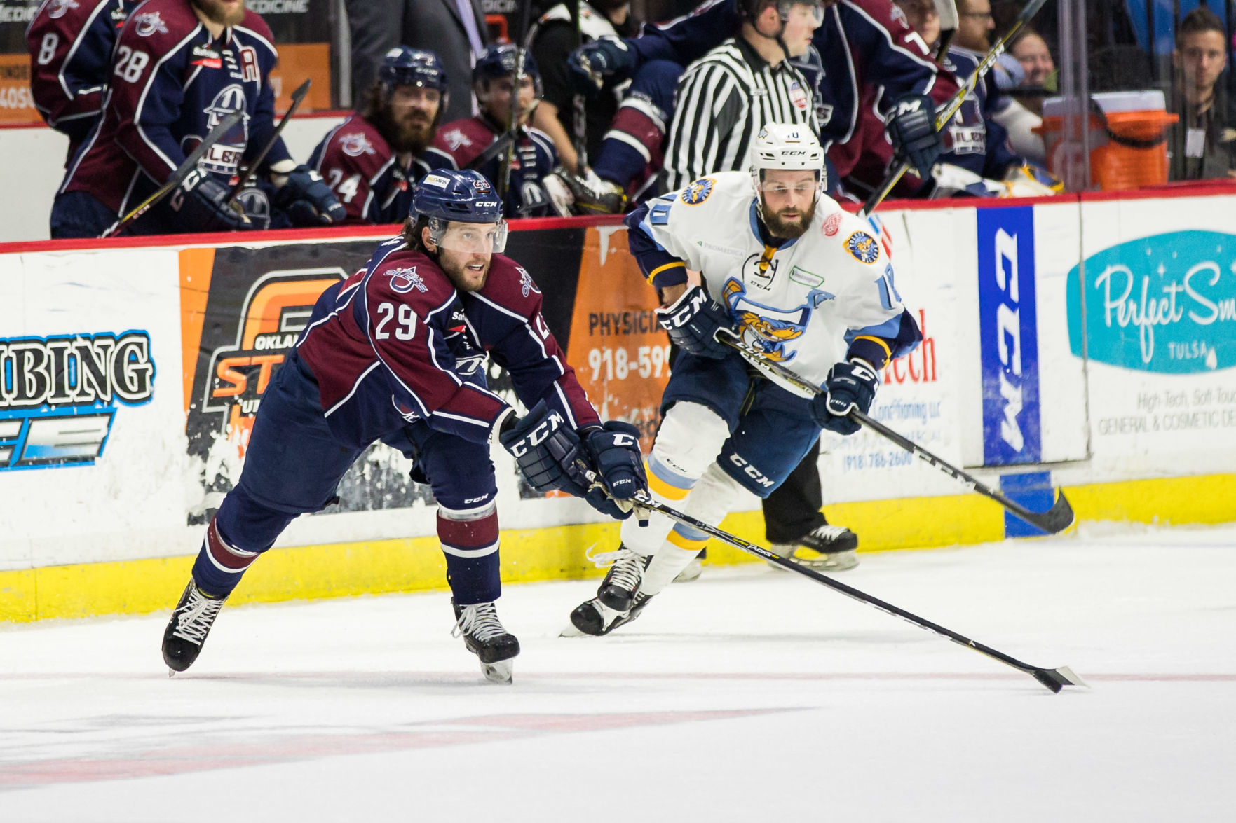Oilers hit the ice